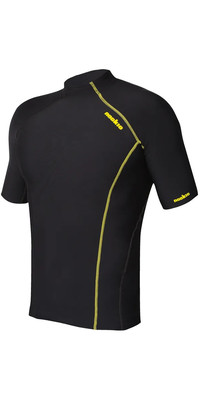 2024 Nookie Softcore Short Sleeve Base Layer TH50 - Black / Yellow
